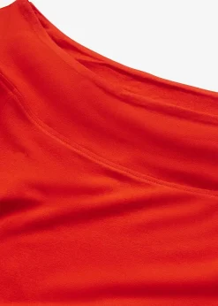 Carmenshirt in Viskose-Mix