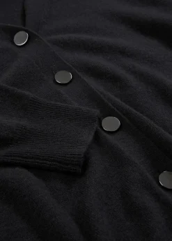 Cashmerestrickjacke mit Good Cashmere Standard®-Anteil