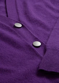 Cashmerestrickjacke mit Good Cashmere Standard®-Anteil