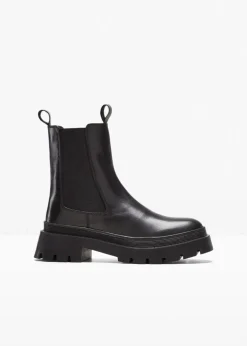 Chelsea-Boots aus Leder