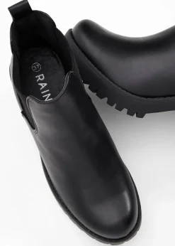 Chelsea-Boots mit Blockabsatz