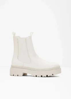 Chelsea-Boots mit Profilsohle