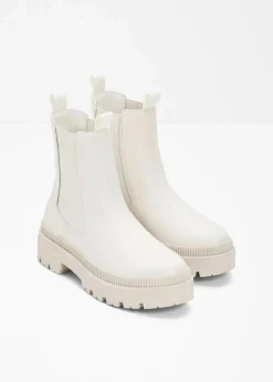 Chelsea-Boots mit Profilsohle
