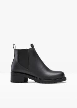 Chelsea-Boots mit Profilsohle