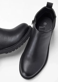 Chelsea-Boots mit Profilsohle