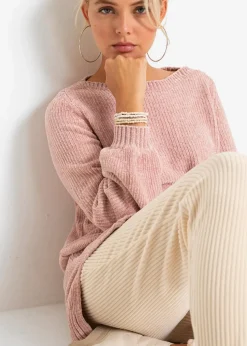 Chenille-Longpullover