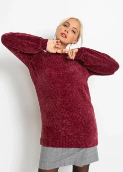 Chenille-Longpullover