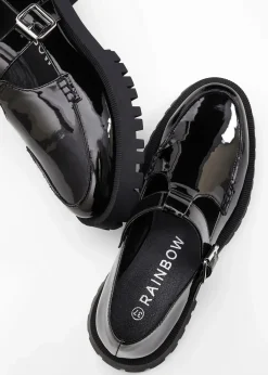 Chunky Loafer mit Cut-Outs