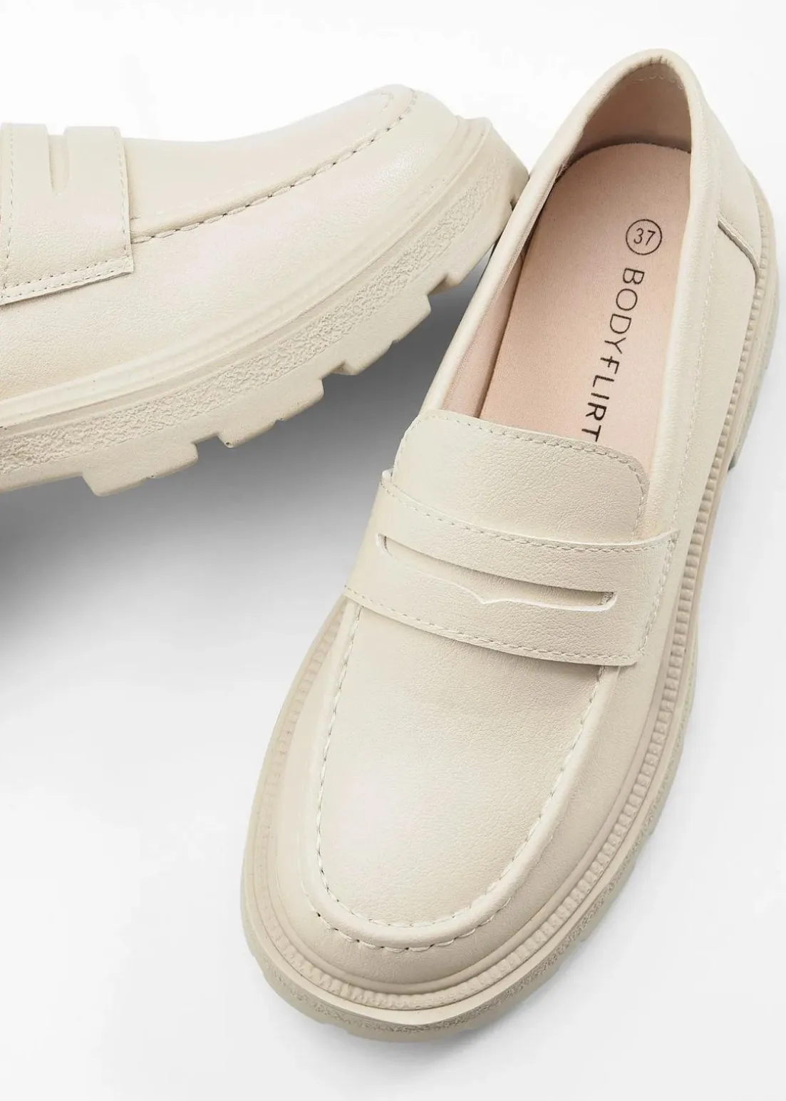 Chunky Loafer mit leichter Sohle