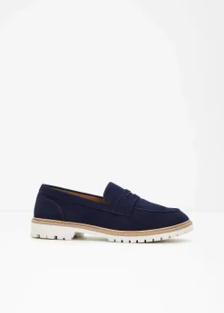 Chunky Loafer mit Profilsohle