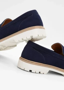 Chunky Loafer mit Profilsohle