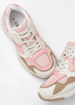 Chunky Sneaker mit leichter Sohle