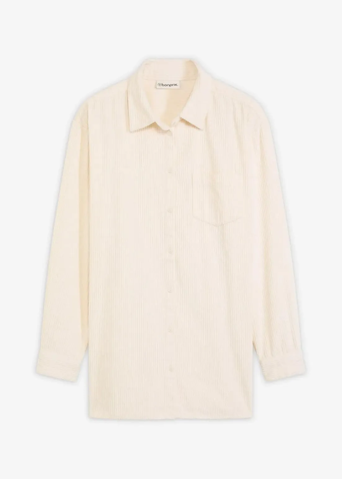 Cordhemd aus reiner Baumwolle