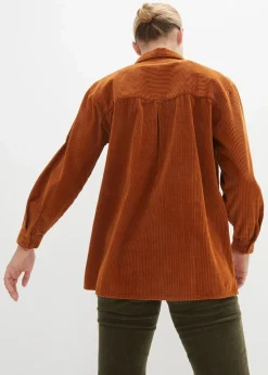 Cordhemd aus reiner Baumwolle