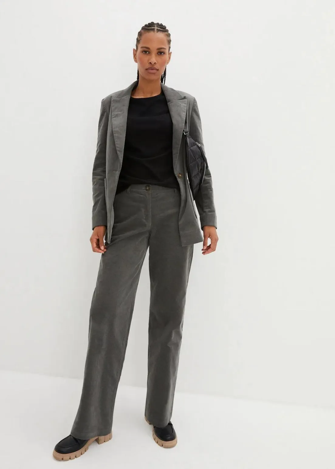 Cordhose aus Bio-Baumwolle mit Stretch