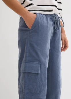 Cordhose im Barrel-Shape
