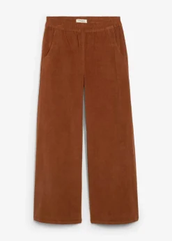 Cordhose mit Bequembund, High Waist