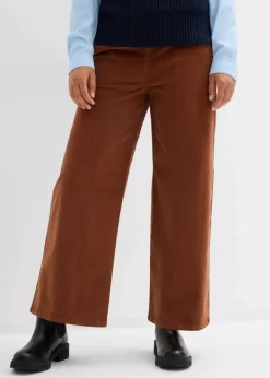 Cordhose mit Bequembund, High Waist