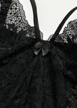 Corsage mit Strapshaltern und String (2-tlg.Set)