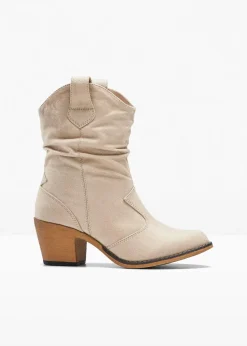 Cowboy-Boots mit Raffung