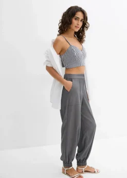 Cropped Top aus reiner Bio-Baumwolle (2er Pack)