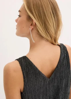 Cropped Top mit tiefem Ausschnitt