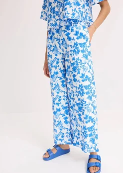 Culotte aus fließendem Viskose-Mix