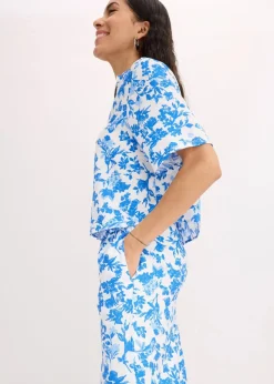 Culotte aus fließendem Viskose-Mix