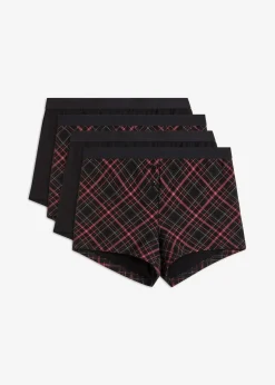 Damen Boxer mit Baumwolle (4er Pack)