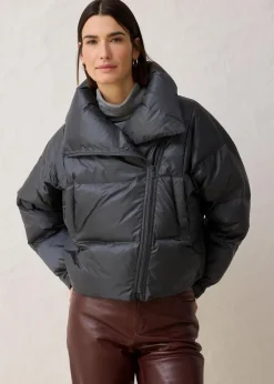 Daunenjacke mit recycelten Daunen​ wasserabweisend