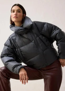 Daunenjacke mit recycelten Daunen​ wasserabweisend