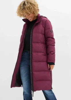 Daunenmantel mit recycelter Daune und isolierender Wärmetechnologie