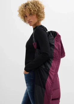 Daunenmantel mit recycelter Daune und isolierender Wärmetechnologie