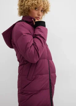 Daunenmantel mit recycelter Daune und isolierender Wärmetechnologie