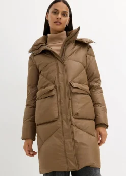 Daunenmantel mit recycelten Daunen, wasserabweisend