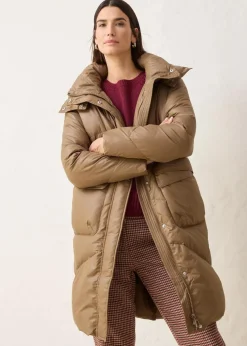 Daunenmantel mit recycelten Daunen, wasserabweisend