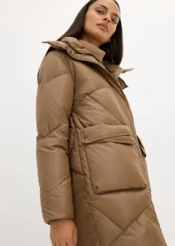 Daunenmantel mit recycelten Daunen, wasserabweisend