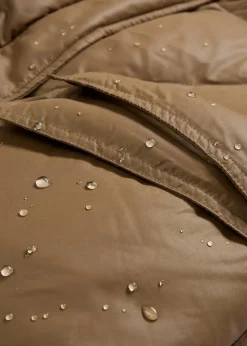 Daunenmantel mit recycelten Daunen, wasserabweisend
