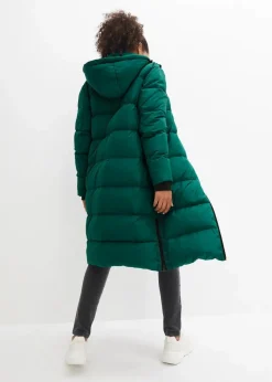 Daunenmantel mit recycelter Daune und isolierender Wärmetechnologie