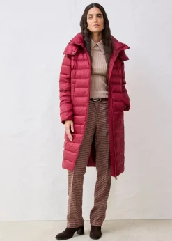 Daunenmantel mit recycelten Daunen