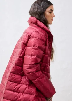 Daunenmantel mit recycelten Daunen