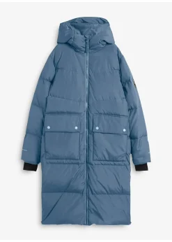 Daunenmantel mit reflektierenden Details