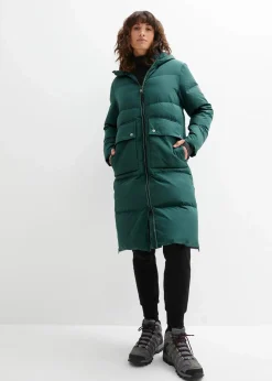 Daunenmantel mit reflektierenden Details