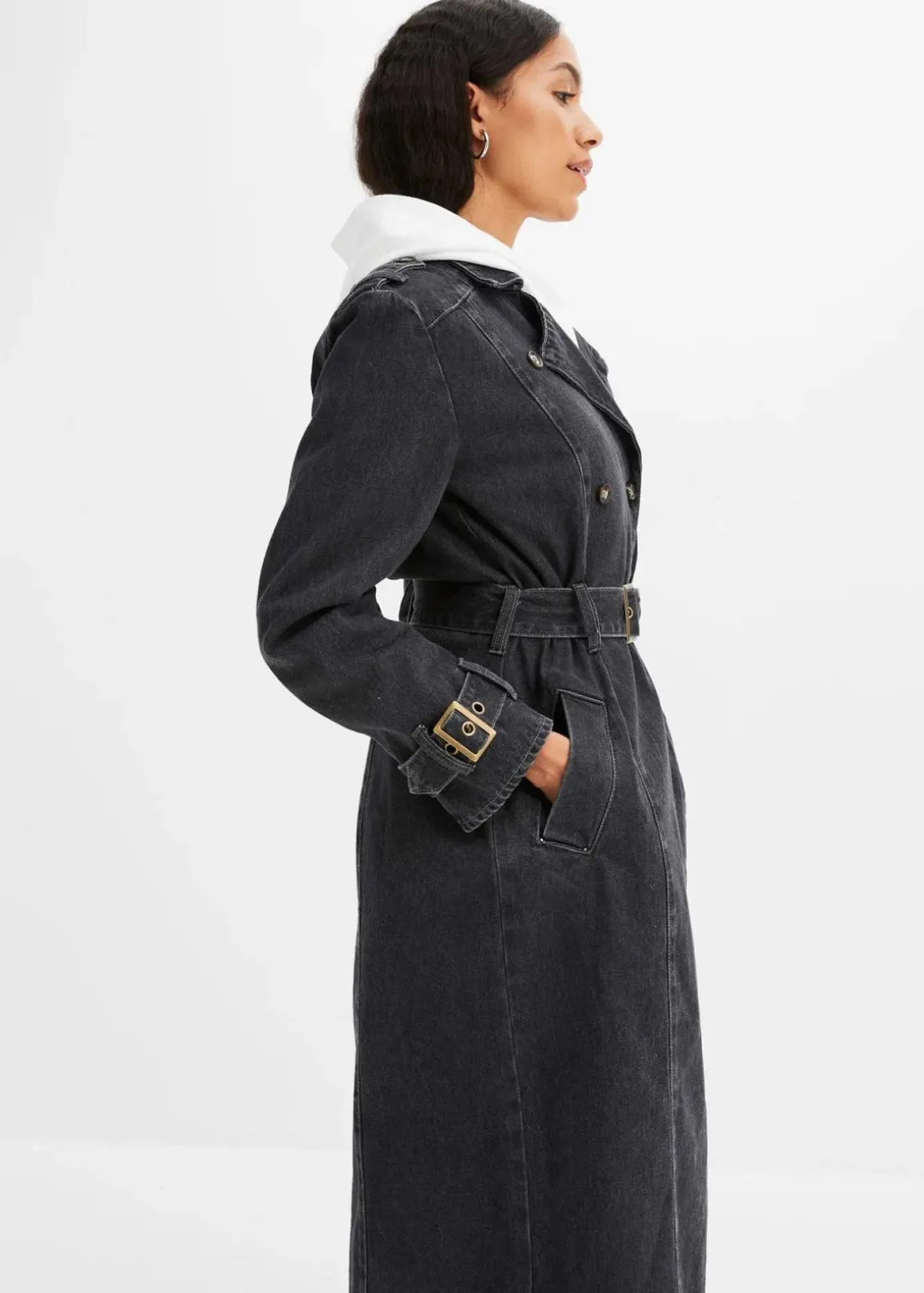 Denim Trenchcoat