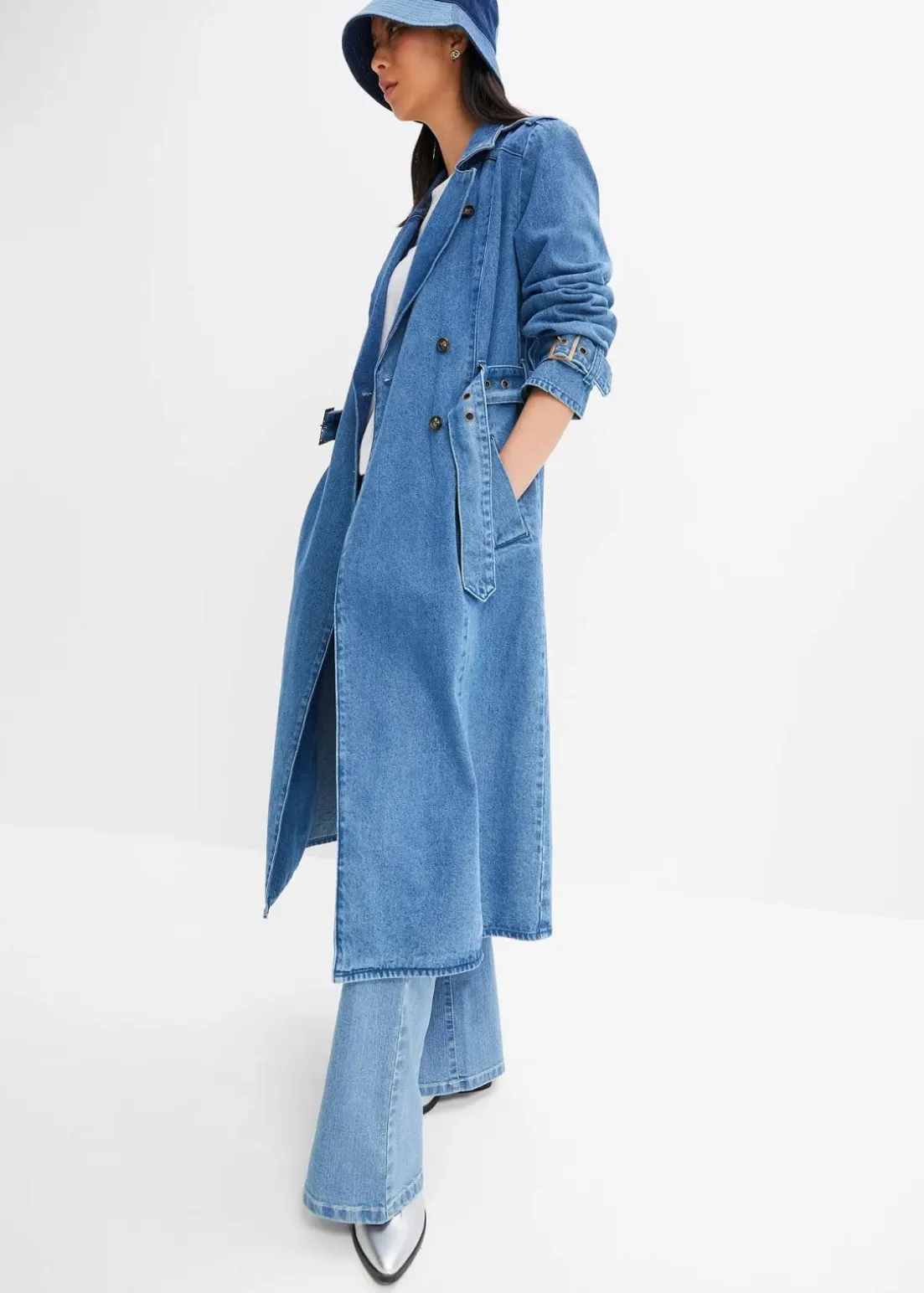 Denim Trenchcoat