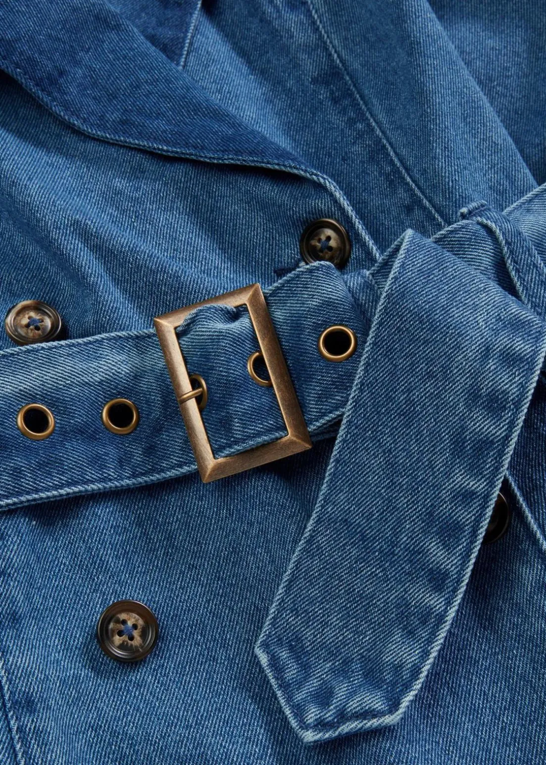 Denim Trenchcoat