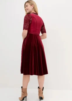 Dirndl mit bestickter Schürze (2-tlg. Set)