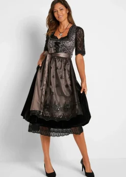 Dirndl mit Leomuster