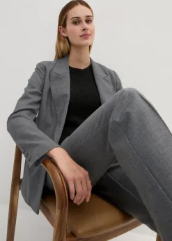 Doppelreihiger Wollblazer