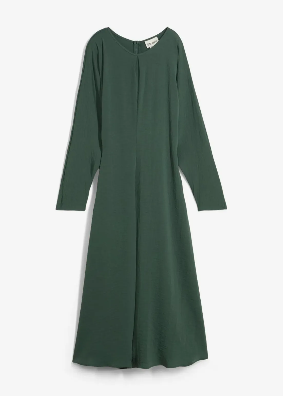 Drapiertes Midikleid